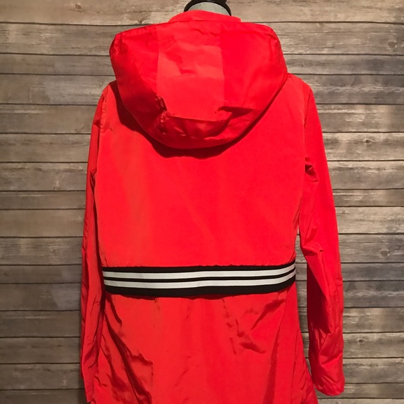 NEW Calvin Klein red hooded jacket size small - Picture 4 of 7